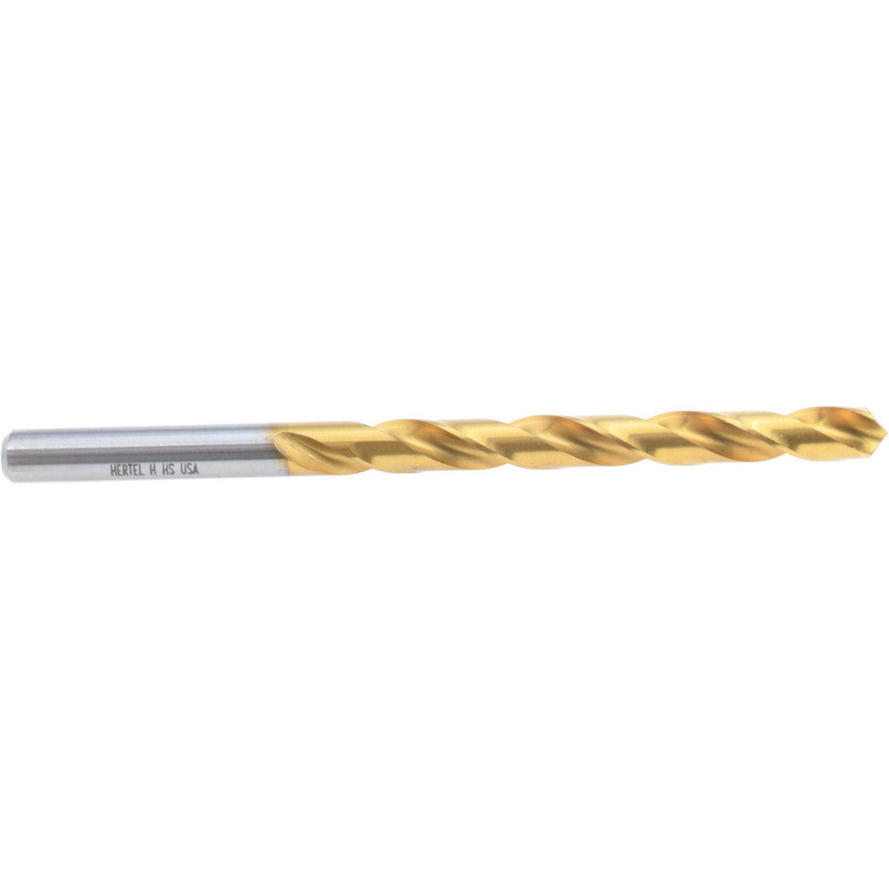Hertel 84578590 Jobber Drill Letter H, 118 deg Point, High Speed Steel