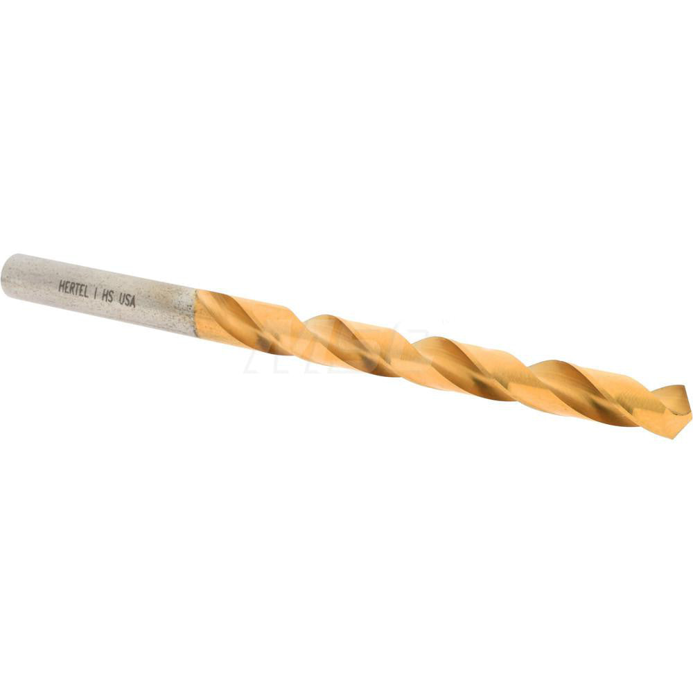 Hertel 84578608 Jobber Length Drill Bit Letter I, 118 &deg, High Speed Steel