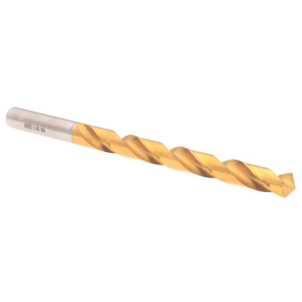 Hertel 84578707 Jobber Length Drill Bit Letter S, 118 &deg, High Speed Steel