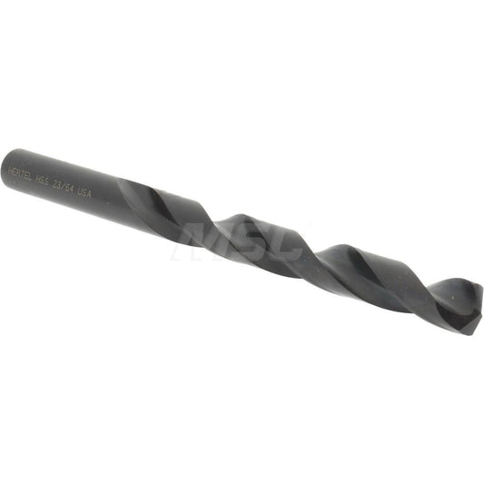 Hertel 300SB 23/64 Jobber Length Drill Bit 23/64" (0.3594) Dia, 135 deg, HSS