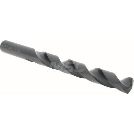 Hertel 300SB 7/16 Jobber Length Drill Bit 7/16" (0.4375) Dia, 135 deg, HSS