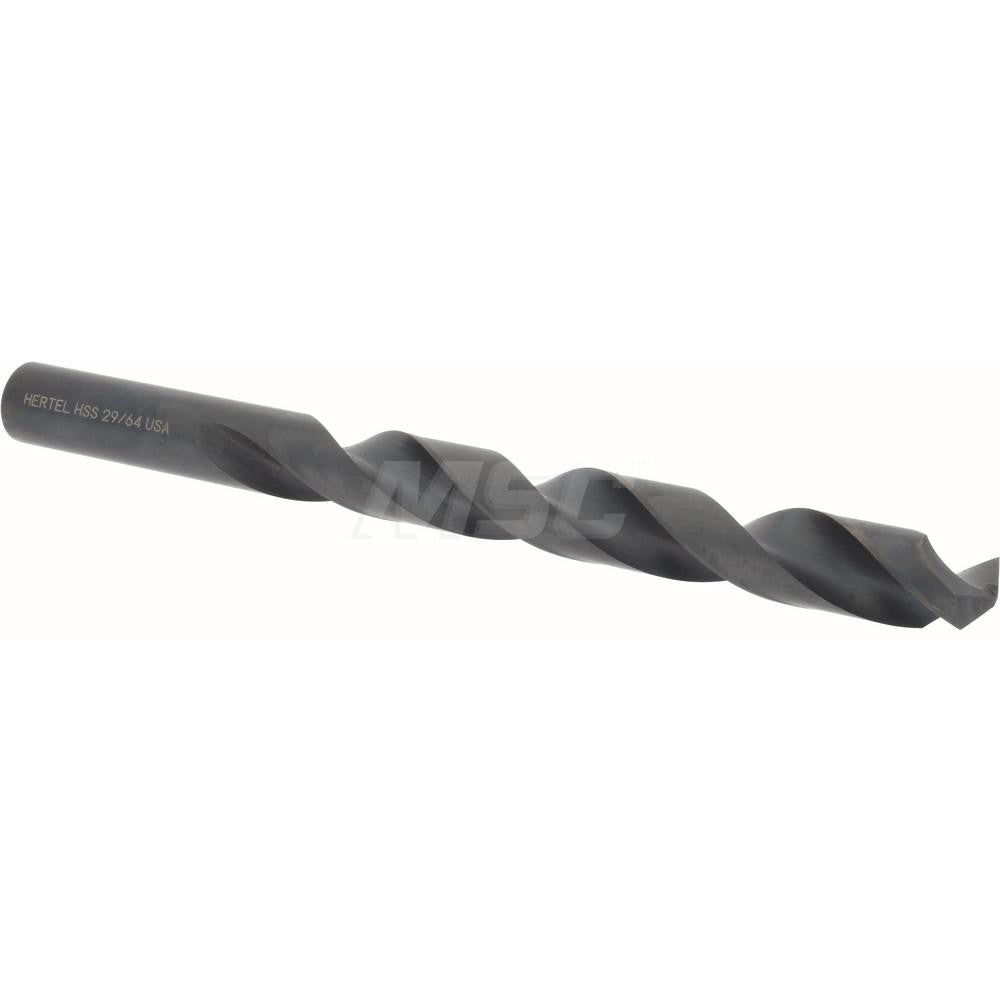 Hertel 300SB 29/64 Jobber Length Drill Bit 29/64" (0.4531) Dia, 135 deg, HSS