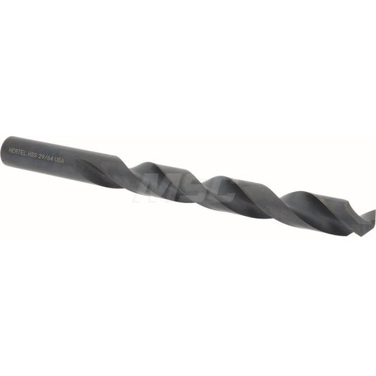 Hertel 300SB 29/64 Jobber Length Drill Bit 29/64" (0.4531) Dia, 135 deg, HSS