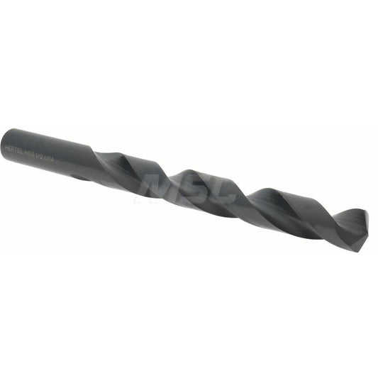 Hertel 300SB 1/2 Jobber Length Drill Bit 1/2" (0.5000) Dia, 135 deg, HSS