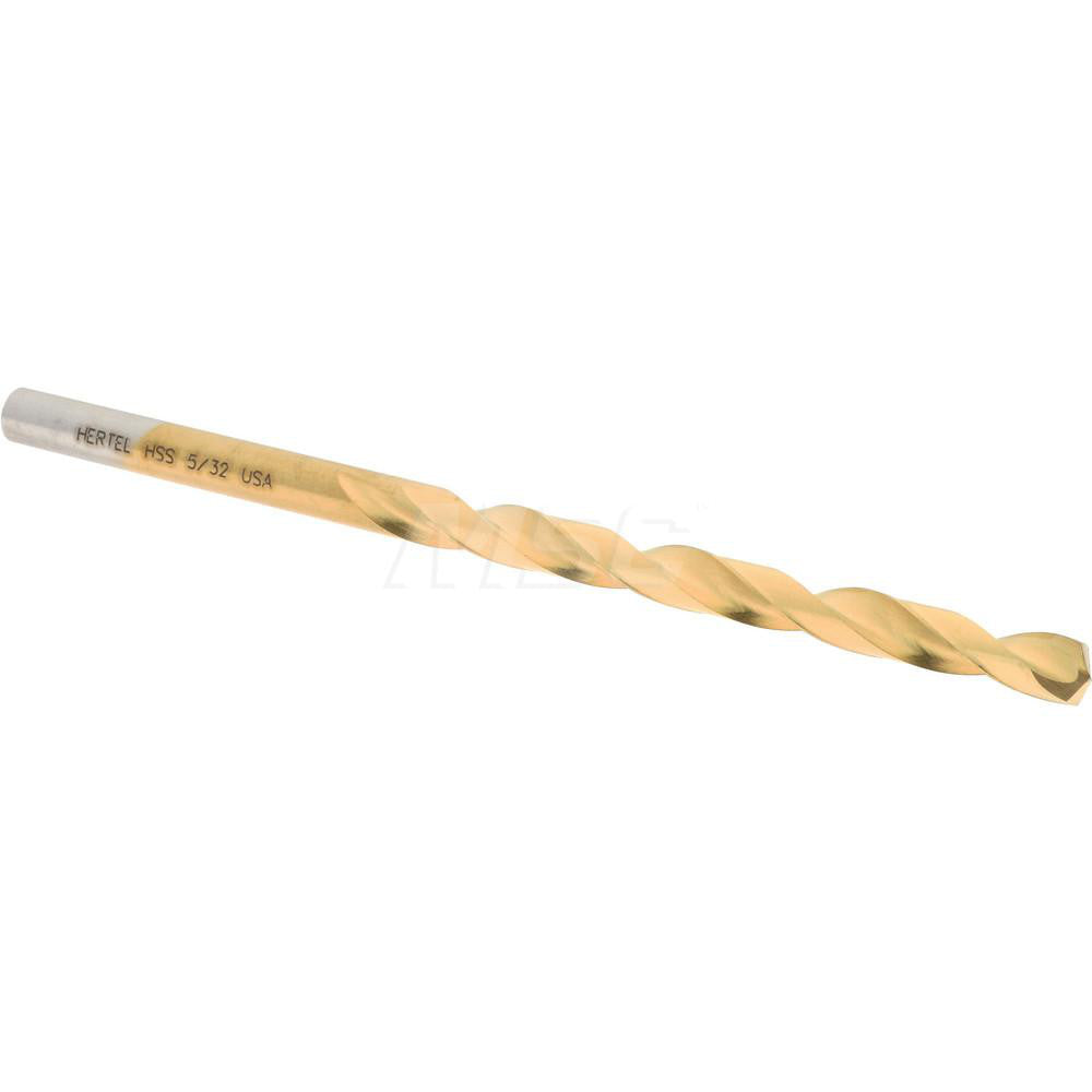 Hertel 300SBT 5/32 Jobber Length Drill Bit 5/32" (0.1562) Dia, 135 deg, HSS