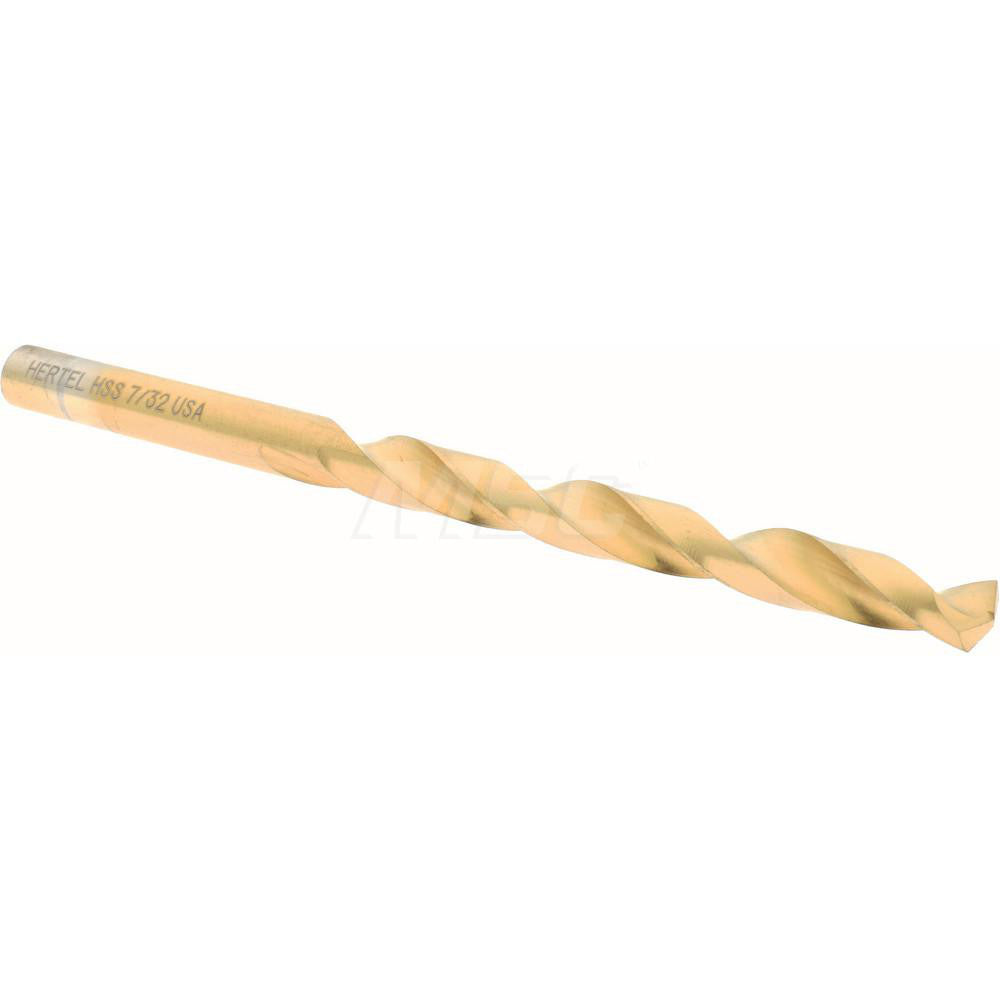 Hertel 300SBT 7/32 Jobber Length Drill Bit 7/32" (0.2188) Dia, 135 deg, HSS