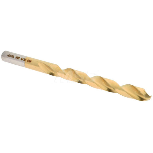 Hertel 300SBT 9/32 Jobber Length Drill Bit 9/32" (0.2812) Dia, 135 deg, HSS