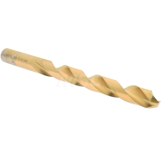 Hertel 300SBT 31/64 Jobber Length Drill Bit 31/64" (0.4844) Dia, 135 deg, HSS