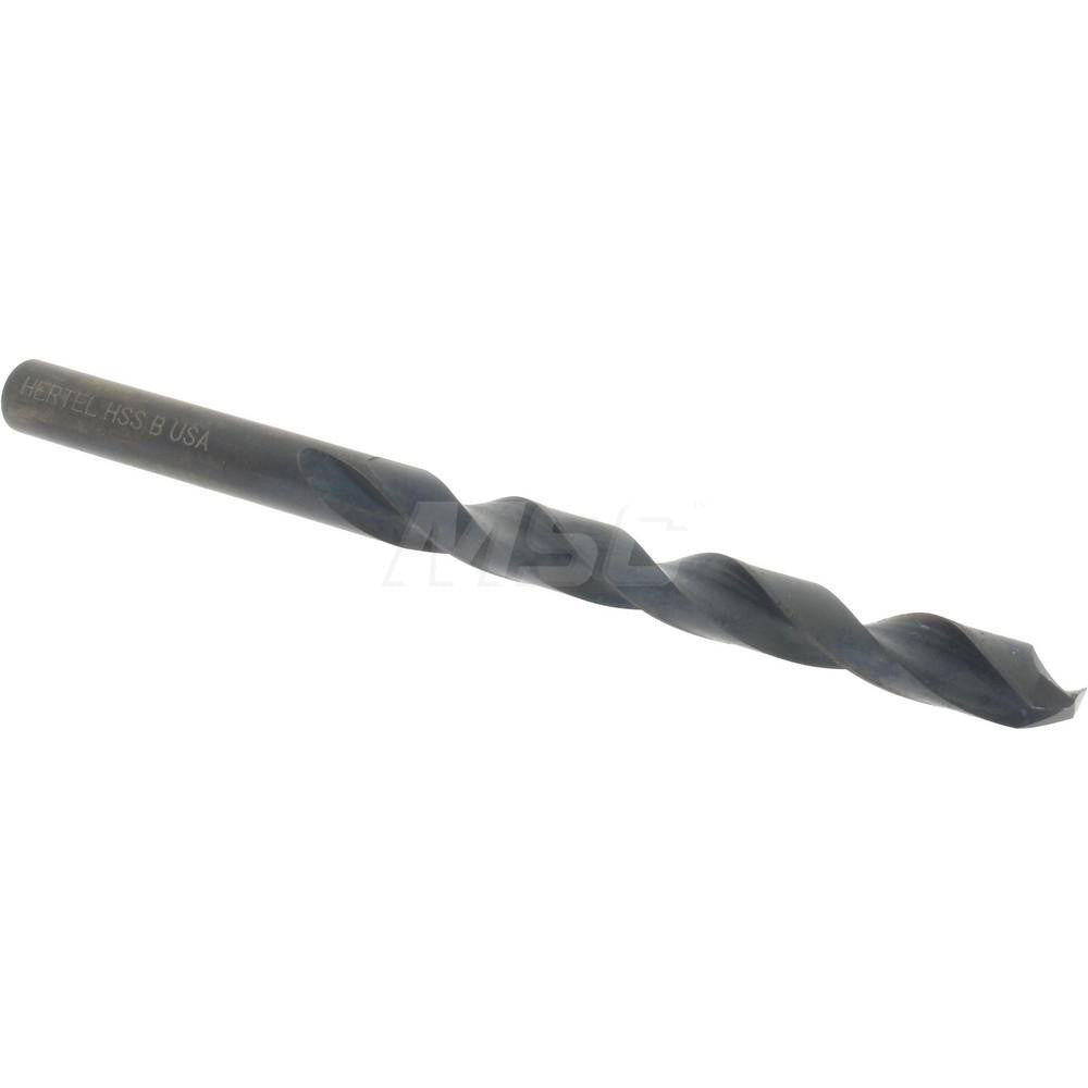 Hertel 300SB B Jobber Length Drill Bit Letter B (0.2380) Dia, 135 deg, HSS