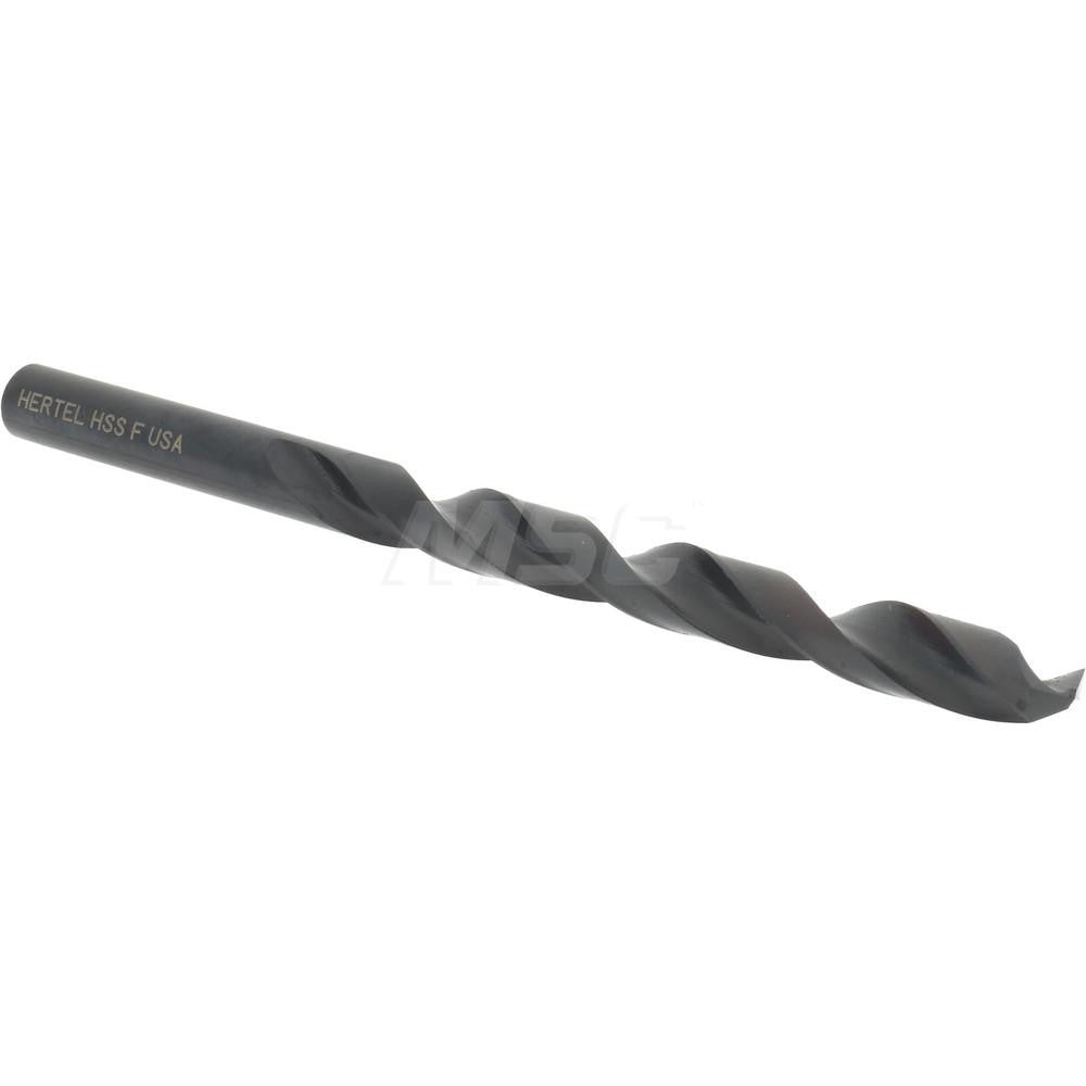 Hertel 300SB F Jobber Length Drill Bit Letter F (0.2570) Dia, 135 deg, HSS