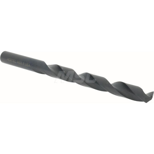 Hertel 300SB R Jobber Length Drill Bit Letter R (0.3390) Dia, 135 deg, HSS