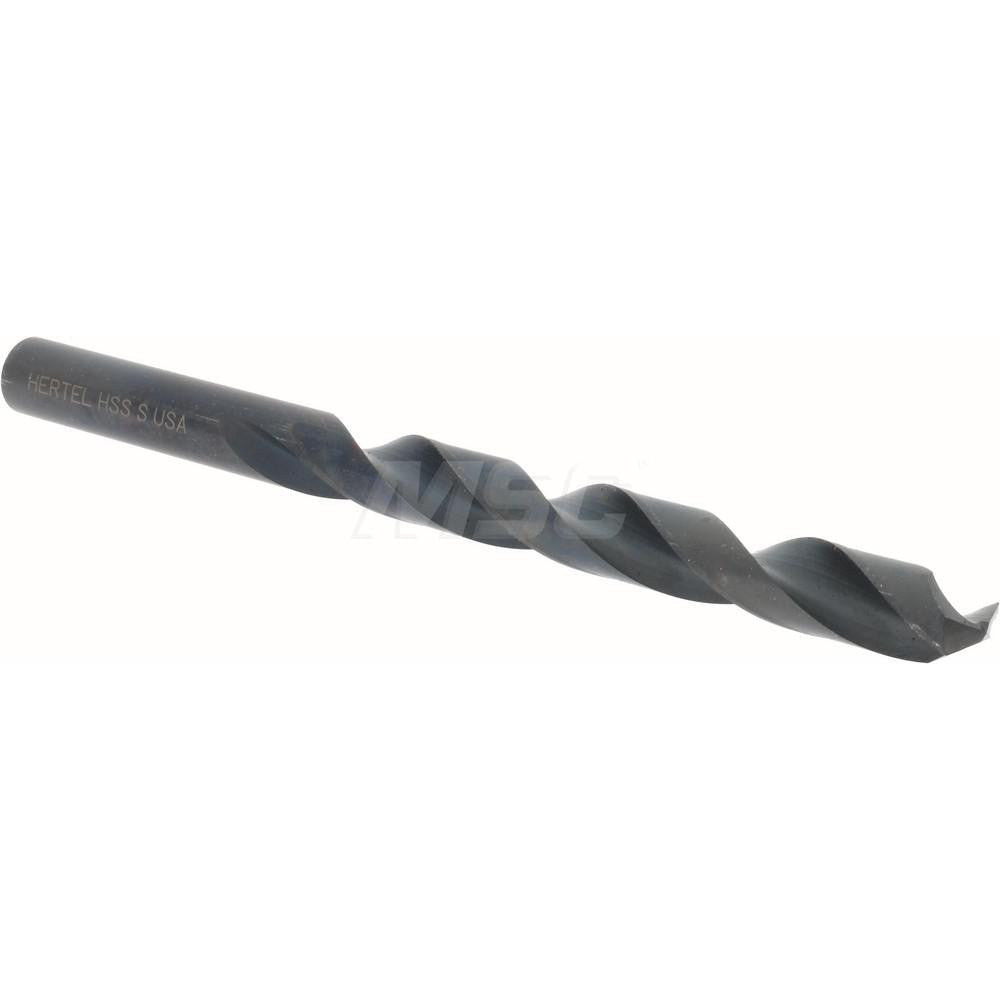 Hertel 300SB S Jobber Length Drill Bit Letter S (0.3480) Dia, 135 deg, HSS