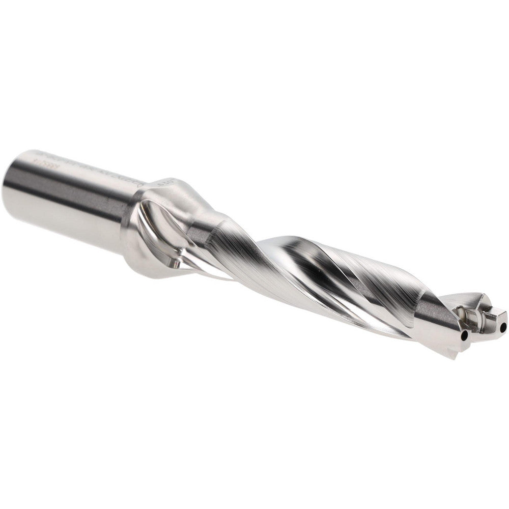 Iscar 3202640 Replaceable-Tip Drill 0.63 to 0.665" Dia, 3.15" Max Depth, 3/4" Straight-Cylindrical Shank