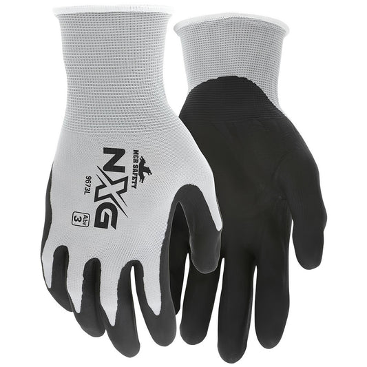 MCR Safety 9673S Work Gloves Memphis® NXG, Size Small, Nitrile-Coated