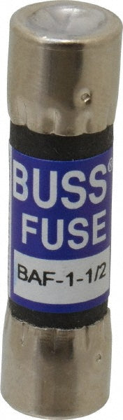 Cooper Bussmann BAF-1-1/2 General Purpose Fuse Fast-Acting, 250 V, 1.50 A