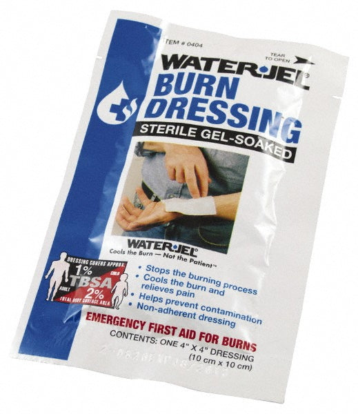 Medique 66044 4" Long x 4" Wide, Gel Soaked Burn Dressing