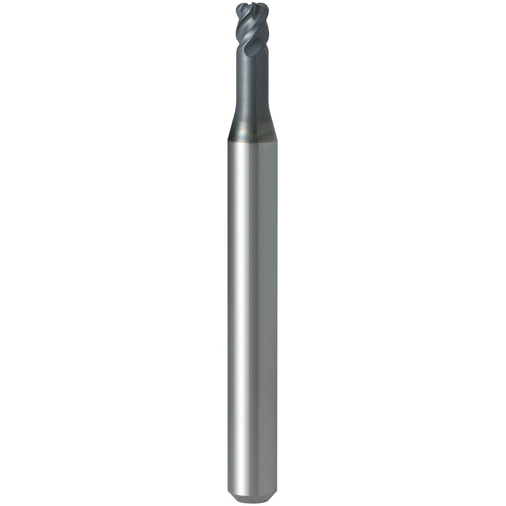 Mitsubishi 10619766 Corner Radius & Corner Chamfer End Mills Mill Diameter (Decimal Inch) 0.0394  Mill Diameter (mm) 1.00  Number Of Flutes 4  Length of Cut (mm) 1.00  Single Or Double End Single  End Mill Material Solid Carbide