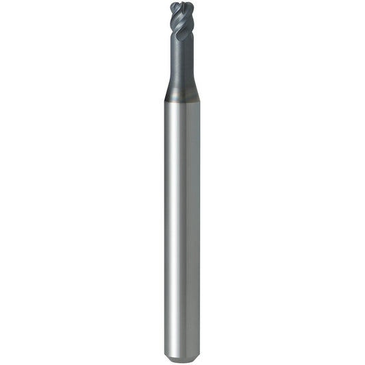 Mitsubishi 10619766 Corner Radius & Corner Chamfer End Mills Mill Diameter (Decimal Inch) 0.0394  Mill Diameter (mm) 1.00  Number Of Flutes 4  Length of Cut (mm) 1.00  Single Or Double End Single  End Mill Material Solid Carbide
