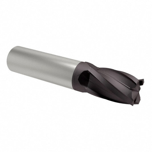 M.A. Ford 17750002A Corner Radius End Mill 1/2" Dia, 1/2" LOC, 0.015" Radius, 4 Flutes, Solid Carbide