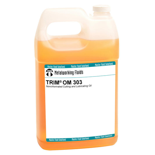 Master Fluid Solutions OM303-1G TRIM® OM 303, Nonchlorinated Cutting & Lubricating Oil, 1 gal Jug