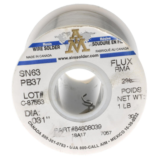 Value Collection 1429563RMP20311 Mildly Activated Rosin Solder Alloy 63/37