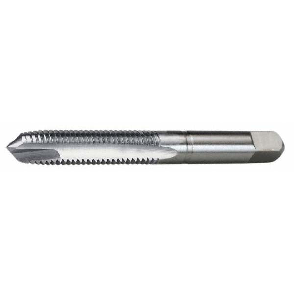 Widia 2750017 Spiral Point Tap M2.5x0.45 Metric, 2 Flutes, Plug Chamfer, 6H Class of Fit, HSS, Bright/Uncoated Coated