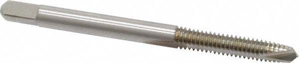 Kennametal 1541592 Spiral Point Tap #8-32 UNC, 2 Flutes, Plug Chamfer, 3B Class of Fit, HSS, Bright/Uncoated Coated