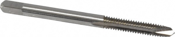 Kennametal 1541345 Spiral Point Tap #8-32 UNC, 2 Flutes, Plug Chamfer, 2B Class of Fit, HSS, Bright/Uncoated Coated