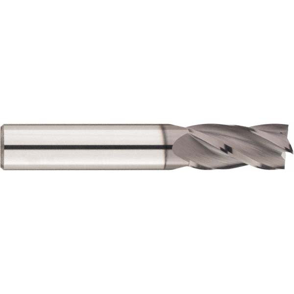 Kyocera SGS Precision Tools 30022 Square End Mill 1/2" Dia, 1" LOC, 4 Flute, Solid Carbide