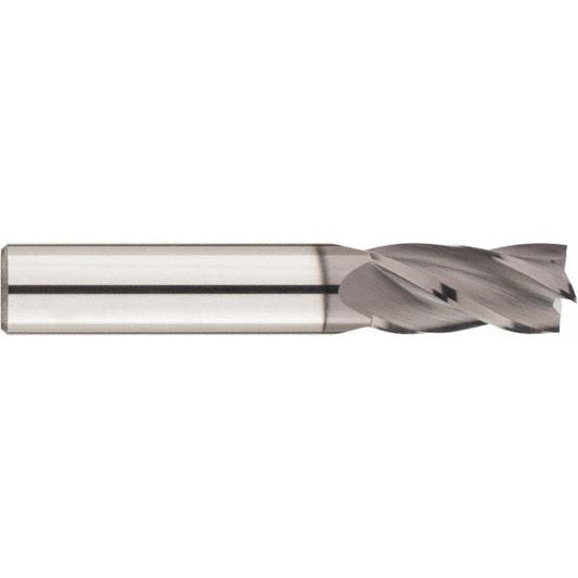 Kyocera SGS Precision Tools 30022 Square End Mill 1/2" Dia, 1" LOC, 4 Flute, Solid Carbide