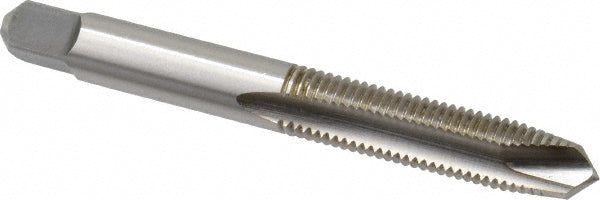 Kennametal 1542586 Spiral Point Tap 5/16-24 UNF, 2 Flutes, Plug Chamfer, 3B Class of Fit, HSS, Bright/Uncoated Coated