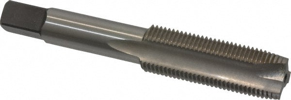 Kennametal 1542897 Spiral Point Tap 5/8-18 UNF, 3 Flutes, Plug Chamfer, 3B Class of Fit, HSS, Bright/Uncoated Coated