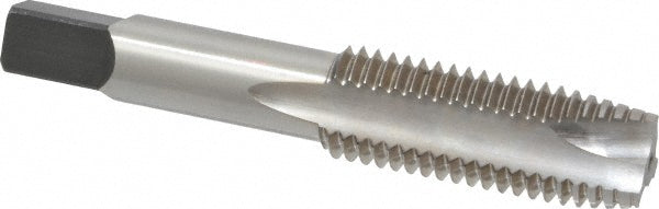 Kennametal 1542914 Spiral Point Tap 3/4-10 UNC, 3 Flutes, Plug Chamfer, HSS, Bright/Uncoated Coated
