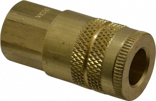 Parker B23A Pneumatic Hose Coupling 1/8-27, 1/4" Body Dia, Industrial Interchange
