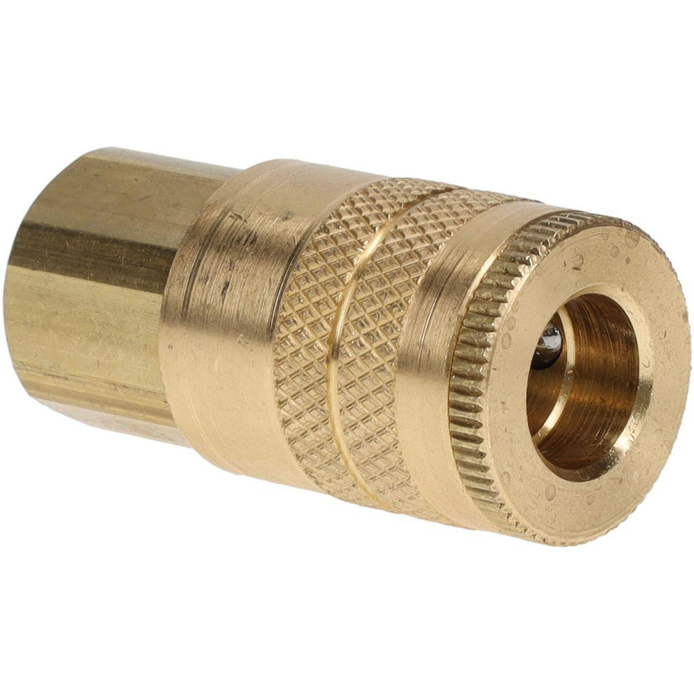 Parker B23 Pneumatic Hose Coupling 1/4-18" Thread, 1/4" Body Dia, Industrial Interchange