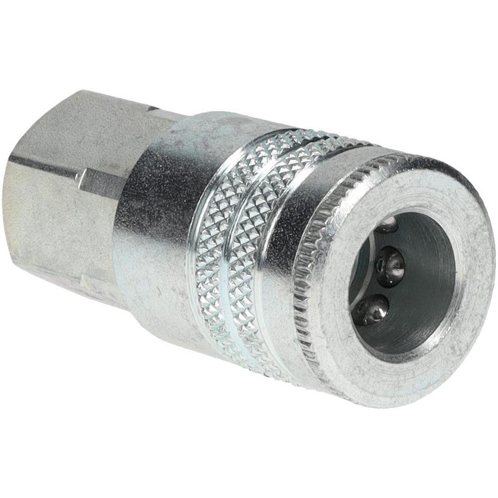 Parker 25 Pneumatic Hose Coupling 3/8-18" Thread, 3/8" Body Dia, Industrial Interchange