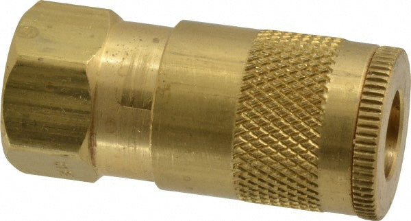 Parker B13E Pneumatic Hose Coupling 3/8-18, 1/4" Body Dia, Tru-Flate Automotive Interchange