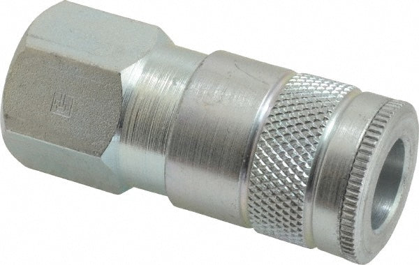Parker 15F Pneumatic Hose Coupling 1/2-14, 3/8" Body Dia, Tru-Flate Automotive Interchange