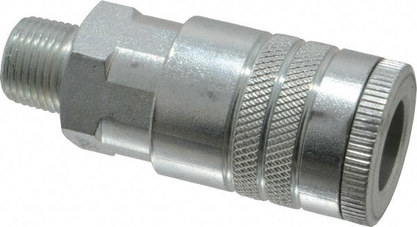Parker 16E Pneumatic Hose Coupling 3/8-18, 1/2" Body Dia, Tru-Flate Automotive Interchange