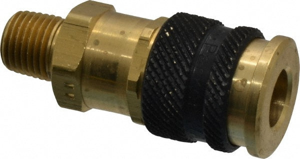 Parker 23KAAN13MPN Pneumatic Hose Coupling 1/4-18" Thread, 1/4" Body Dia, Industrial Interchange