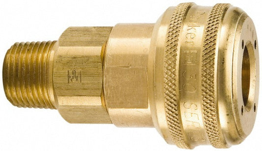 Parker B32 Pneumatic Hose Coupling 1/4-18, 1/4" Body Dia, Industrial Interchange