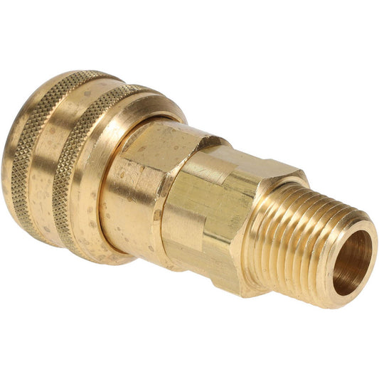 Parker B36 Pneumatic Hose Coupling 1/2-14" Thread, 1/2" Body Dia, Industrial Interchange
