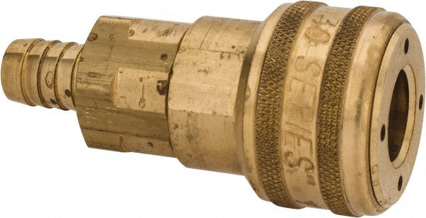Parker B36-6B Pneumatic Hose Coupling 1/2" Body Dia, Industrial Interchange