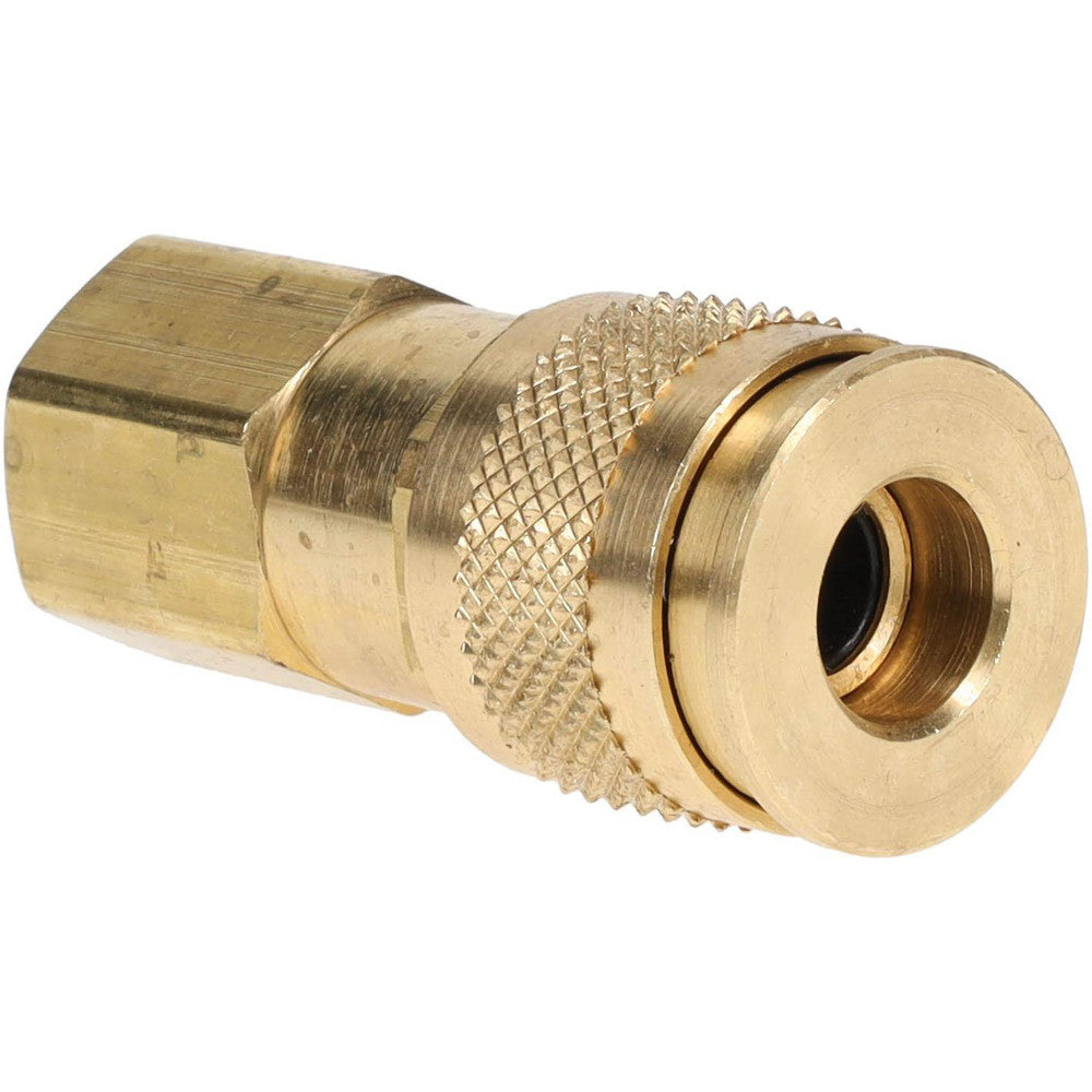 Parker UC-251-6FP Pneumatic Hose Coupling 3/8-18" Thread, 1/4" Body Dia, Industrial Interchange