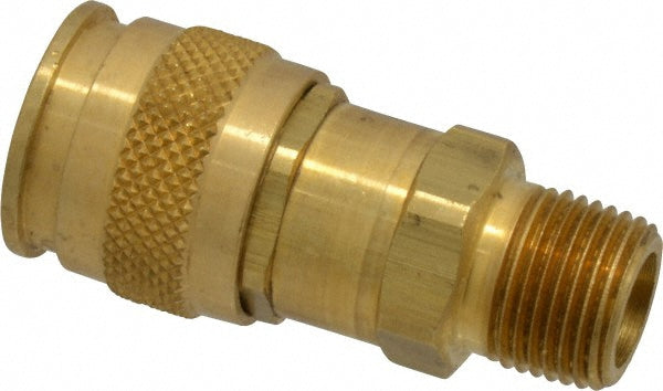 Parker UC-251-6MP Pneumatic Hose Coupling 3/8-18" Thread, 1/4" Body Dia, Industrial Interchange