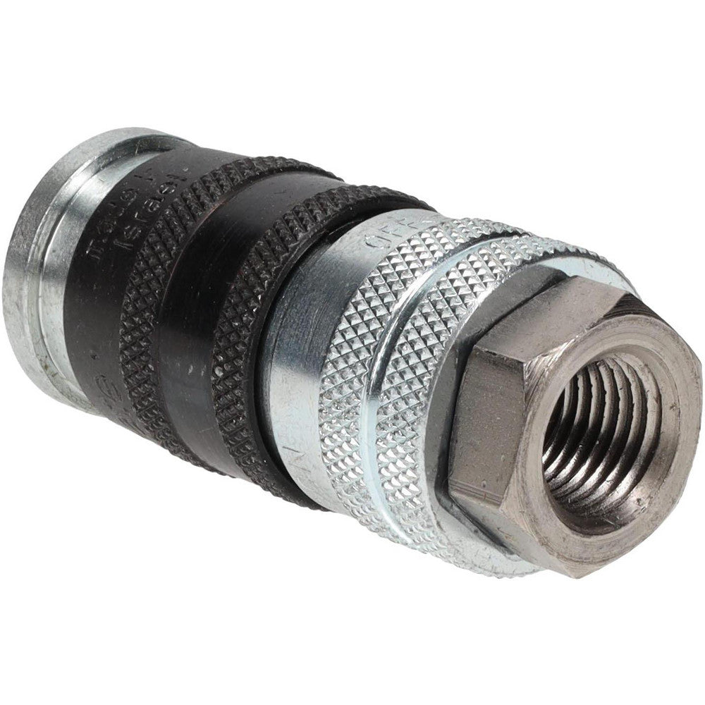 Parker EZ-251-4FP Pneumatic Hose Coupling 1/4-18, 1/4" Body Dia, Industrial Interchange