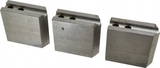 H & R Manufacturing 6K-3.0-P Soft Lathe Chuck Jaw Serrated