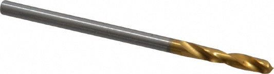 Guhring 9006590023800 Screw Machine Length Drill Bit 0.0938" Dia, 130 &deg, Cobalt