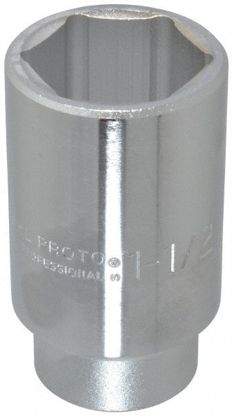 Proto J5548HL Deep Hand Socket 1-1/2" Socket, 6-Point