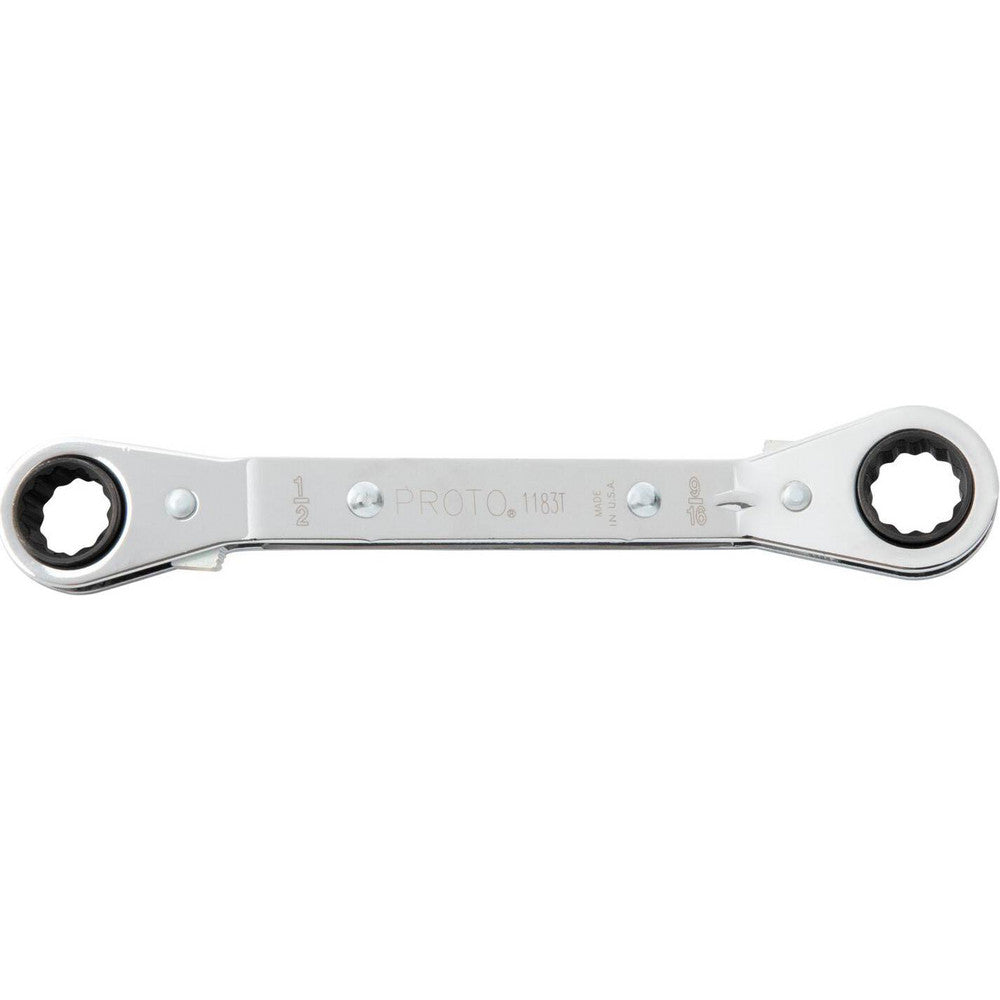 Proto J1183T Offset Box End Wrench 1/2 x 9/16", 12 Point, Double End